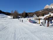 Piste d'entraînement au télésiège double Baby Socrepes