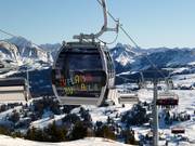 Puflatsch/Bullaccia - Téléphérique monocâble composé de sièges à 6 places et de cabines à 8 places