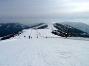 Vue sur la Nockalm avec le télésiège Höhenlift