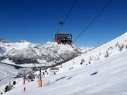 Valfin Monte Neve - 6 places | Télésiège rapide (débrayable) avec capots de protection