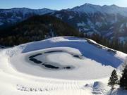Lac de retenue pour l’enneigement à Rauris