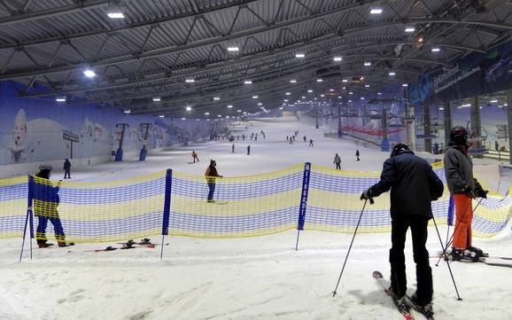 Ski-dôme en Allemagne de l'Ouest