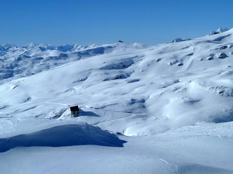 Alpes glaronaises: Taille des domaines skiables – Taille Laax/Flims/Falera