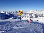 Canon à neige au Jochstock