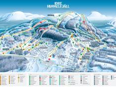 Plan des pistes Idre Himmelfjäll