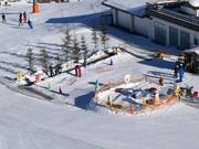 Zone d'entraînement à la station supérieure d'Eggalm