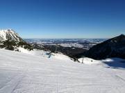 Très bonne préparation des pistes