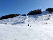 Vue sur la piste de course et les pistes n° 4 et n° 3