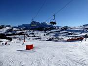 Remontées mécaniques et pistes à Compatsch