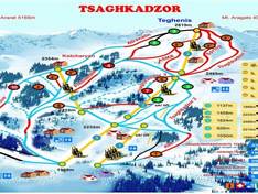 Plan des pistes Tsakhkadzor (Tsaghkadzor)