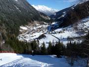 Vue sur les hébergements à See