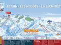 Plan des pistes Leysin