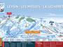 Plan des pistes Leysin