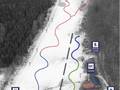 Plan des pistes Vångabacken