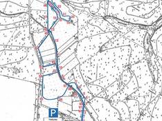 Plan des pistes Weißer Stein – Hellenthal