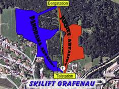 Plan des pistes Grafenau