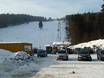 Monts Fichtel (Fichtelgebirge): Accès aux domaines skiables et parkings – Accès, parking Klausenlift – Mehlmeisel