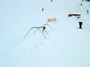 Piste à vagues au téléski d'entraînement