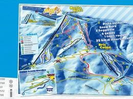 Plan des pistes Sangiacomo/Cardini – Monte Alpet