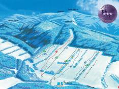 Plan des pistes Miroslav – Lipová Lázně