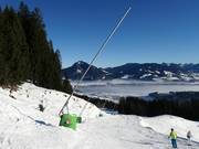 Canons à neige à Ofterschwang