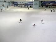 La piste dans la partie supérieure