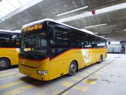 Arrivée respectueuse de l’environnement en car postal depuis Viège