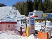 Fondo Piccolo-Cima Spill - 4 places | Télésiège à pinces fixes