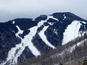 Vue sur les pistes du Killington Peak