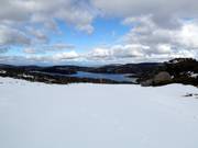 Falls Creek avec le barrage de Rocky Valley