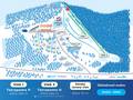 Plan des pistes Látky-Prašivá