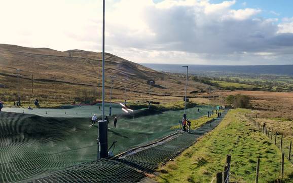 Skier près de Clitheroe