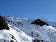 Vue sur la piste difficile Grind