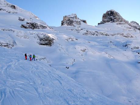 Domaines skiables pour skieurs confirmés et freeriders Alpes uranaises – Skieurs confirmés, freeriders Titlis – Engelberg