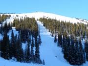 Vue sur la piste difficile Highway