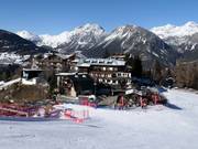 Ciuk au cœur du domaine skiable