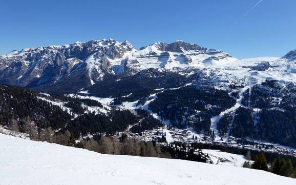 Skier dans le massif de Brenta