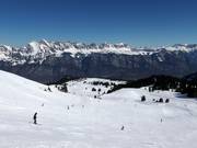 Piste de difficulté moyenne sous le Prodkamm