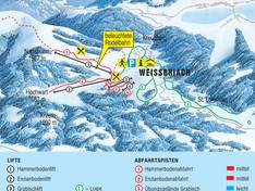 Plan des pistes Weissbriach (Gitschtal)
