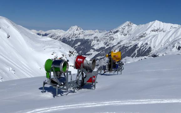 Fiabilité de l'enneigement Stubachtal (vallée de Stubach) – Fiabilité de l'enneigement Weißsee Gletscherwelt – Uttendorf