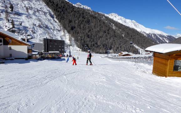 Domaines skiables pour les débutants dans le Val di Solda (Suldental) – Débutants Solda all'Ortles (Sulden am Ortler)