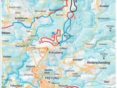Plan des pistes Solla – Freyung-Geyersberg