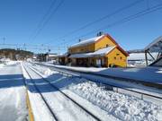 Gare de Geilo directement au pied du domaine skiable