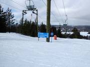 Signalisation des pistes dans le domaine skiable Ounasvaara