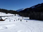 Zone d'entraînement au téléski Gaisbühl à la station de la vallée