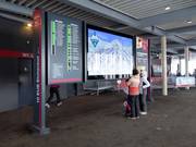 Panneau d'information détaillé à la station de vallée