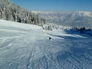 Descente depuis le Burtschasattel