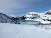 Vue sur le lac de Kops