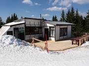 Chalet de montagne à la station supérieure