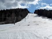 Vue sur le domaine skiable Hajla